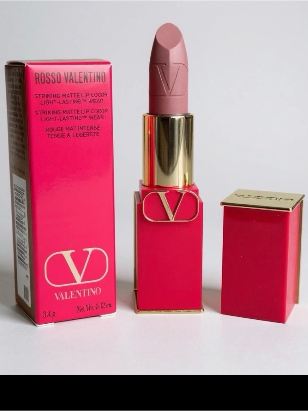 Valentino Rosso Valentino Striking Lip Color - 128R Thank You For The Flowers - Picture 5 of 10